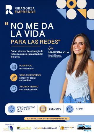 Imagen “No me da la vida para las redes”